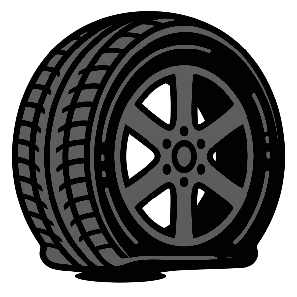 Flat tires